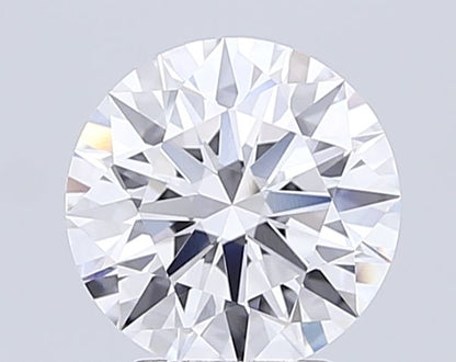 Lab-Grown Round Diamond - 3.52 Carats, D Color, VVS2 Clarity - Certified by GIA - Report Number: 6505996859