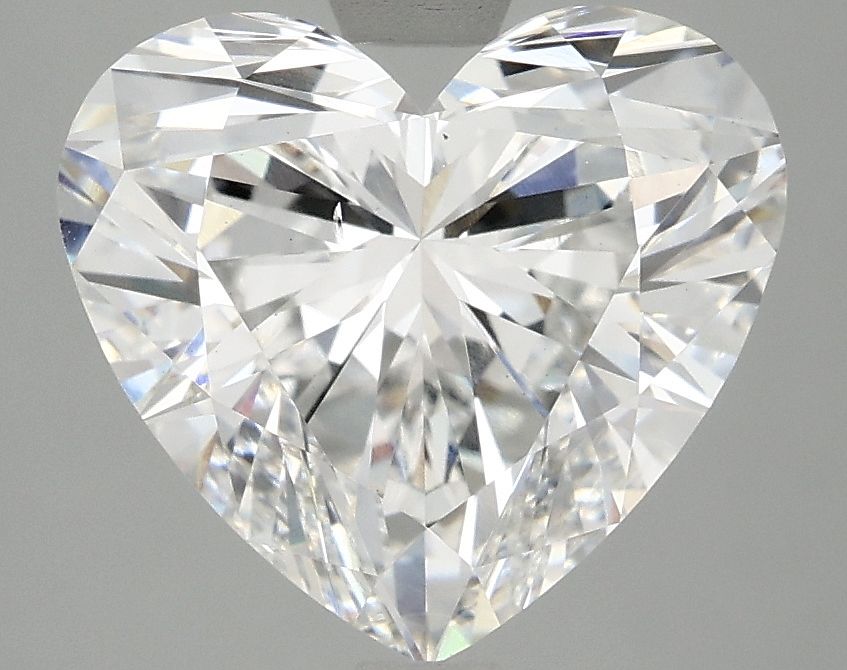 Lab-Grown Heart Diamond - 3.96 Carats, E Color, VS2 Clarity - Certified by IGI - Report Number: LG696509825