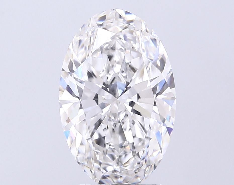 Lab-Grown Oval Diamond - 3.52 Carats, E Color, VS1 Clarity - Certified by IGI - Report Number: LG717536714