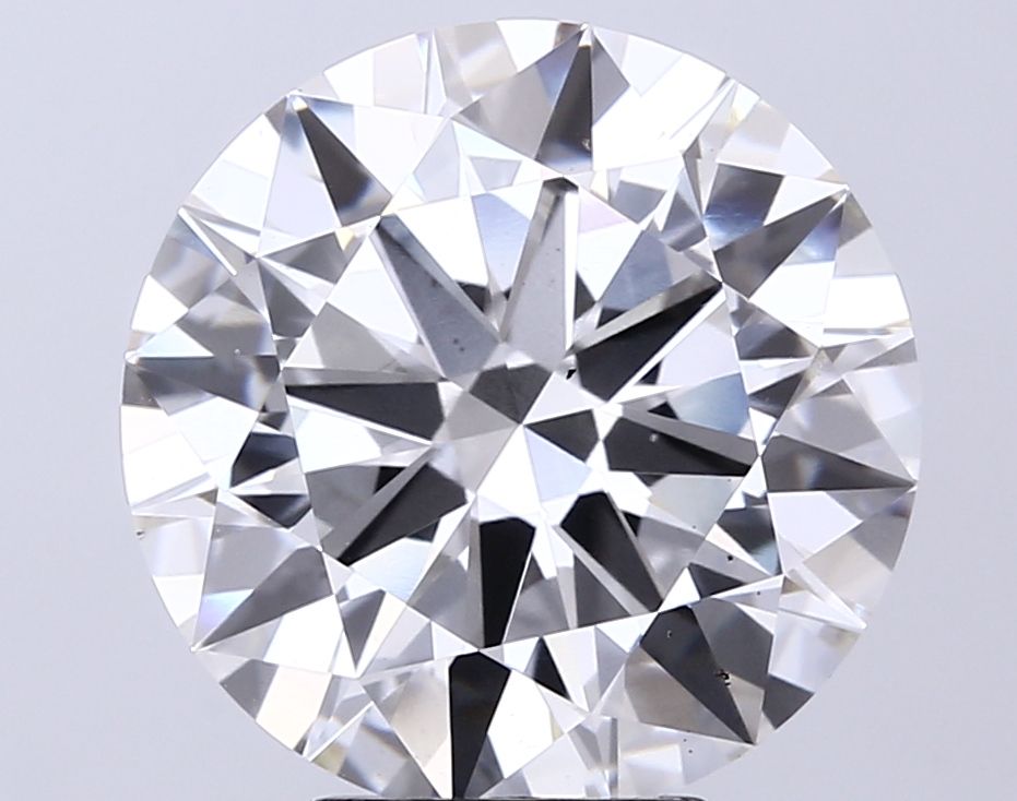 Lab-Grown Round Diamond - 8.03 Carats, F Color, VS2 Clarity - Certified by IGI - Report Number: LG695522376