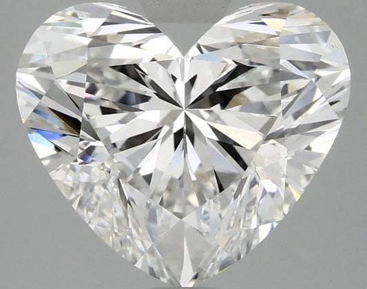 Lab-Grown Heart Diamond - 4.09 Carats, F Color, VS1 Clarity - Certified by IGI - Report Number: LG690526049