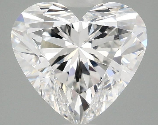 Lab-Grown Heart Diamond - 2.48 Carats, E Color, VVS2 Clarity - Certified by IGI - Report Number: LG713597519