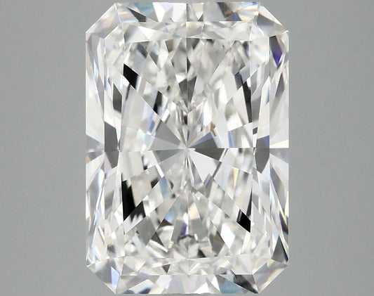 Lab-Grown Radiant Diamond - 4.04 Carats, F Color, VVS2 Clarity - Certified by IGI - Report Number: LG692514512