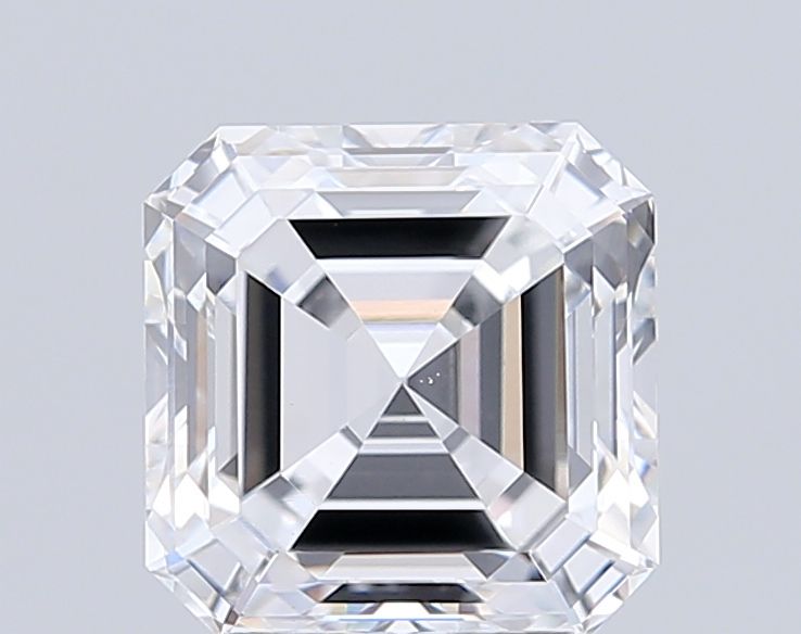 Lab-Grown Asscher Diamond - 3.05 Carats, F Color, VVS2 Clarity - Certified by IGI - Report Number: LG717512502