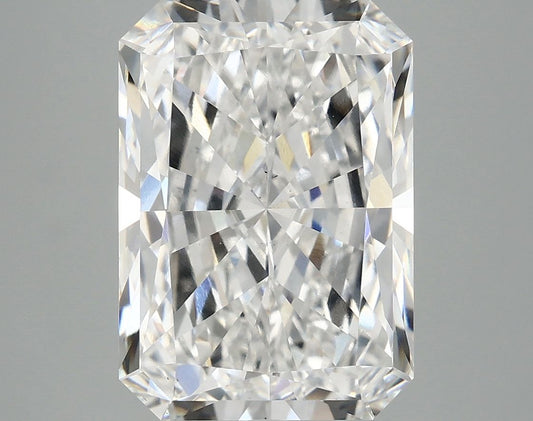 Lab-Grown Radiant Diamond - 6.03 Carats, F Color, VS1 Clarity - Certified by IGI - Report Number: LG689579813