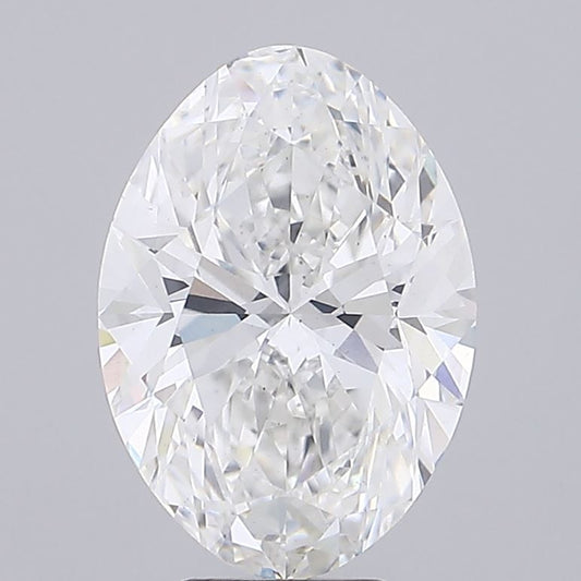 Lab-Grown Oval Diamond - 7.01 Carats, F Color, VS1 Clarity - Certified by IGI - Report Number: LG677502986