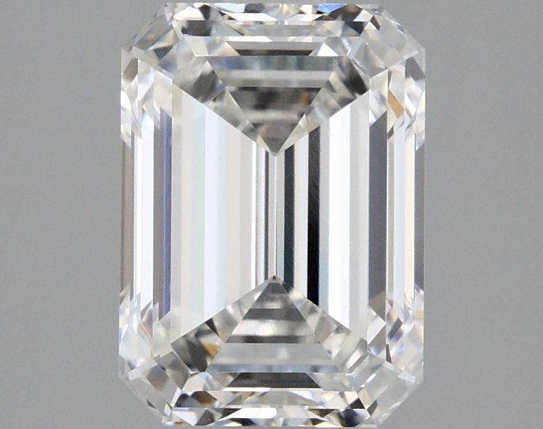Lab-Grown Emerald Diamond - 2.56 Carats, F Color, VVS2 Clarity - Certified by IGI - Report Number: LG642477002