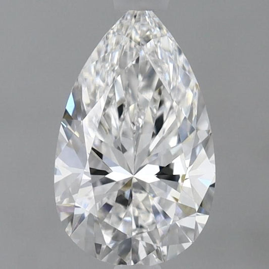 Lab-Grown Pear Diamond - 0.97 Carats, E Color, VVS2 Clarity - Certified by IGI - Report Number: LG638415410