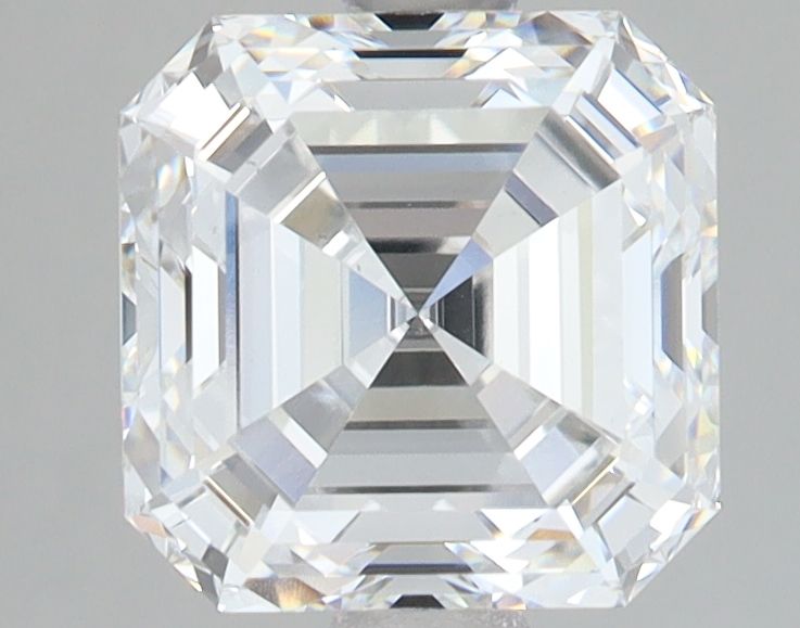 Lab-Grown Asscher Diamond - 2.58 Carats, E Color, VVS2 Clarity - Certified by IGI - Report Number: LG713522403
