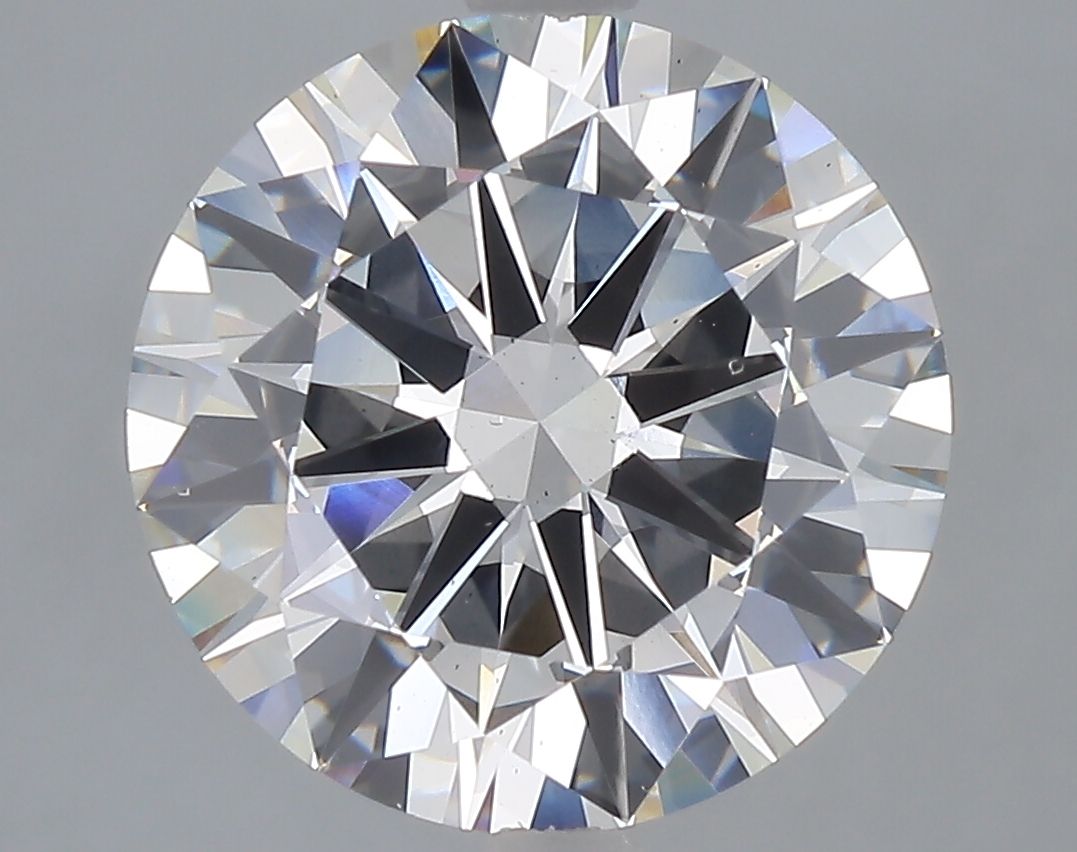 Lab-Grown Round Diamond - 5.0 Carats, F Color, VS2 Clarity - Certified by IGI - Report Number: LG685574001