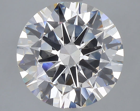 Lab-Grown Round Diamond - 5.0 Carats, F Color, VS2 Clarity - Certified by IGI - Report Number: LG685574001