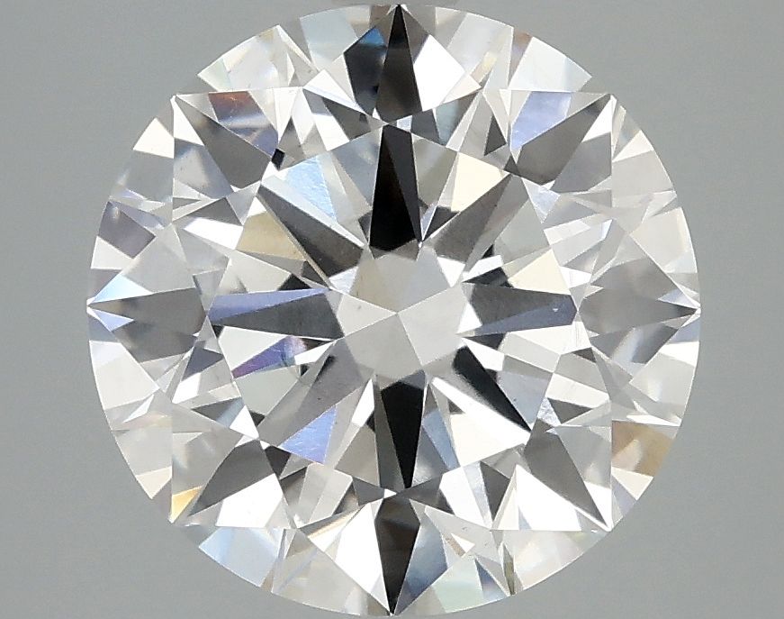 Lab-Grown Round Diamond - 3.98 Carats, F Color, VS2 Clarity - Certified by IGI - Report Number: LG715545149