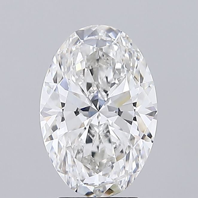Lab-Grown Oval Diamond - 3.1 Carats, F Color, VVS2 Clarity - Certified by IGI - Report Number: LG713533856