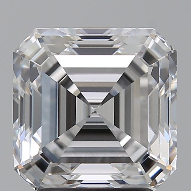 Lab-Grown Asscher Diamond - 3.08 Carats, D Color, VVS2 Clarity - Certified by GIA - Report Number: 3515638363