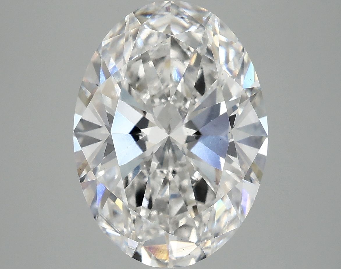 Lab-Grown Oval Diamond - 5.0 Carats, F Color, VS2 Clarity - Certified by IGI - Report Number: LG691523574