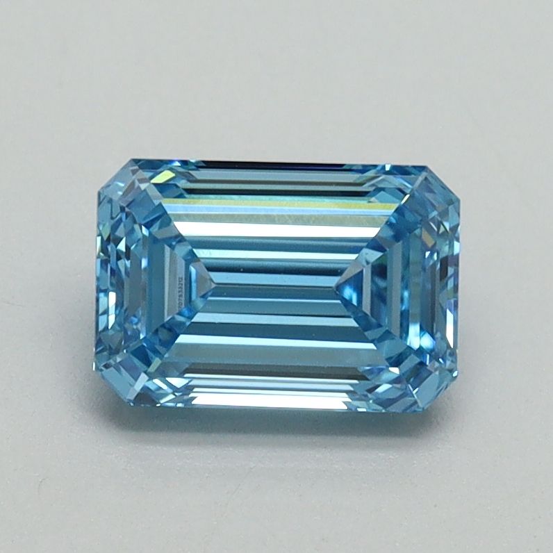 Emerald 1.06ct Fancy Vivid Blue VVS2 - Cut • IGI • LG707533212