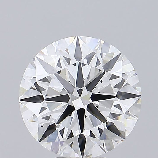 Lab-Grown Round Diamond - 7.5 Carats, F Color, VS2 Clarity - Certified by IGI - Report Number: LG607322629