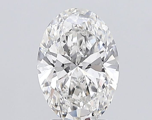 Lab-Grown Oval Diamond - 3.08 Carats, F Color, VS2 Clarity - Certified by IGI - Report Number: LG689505290