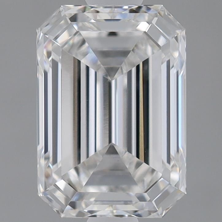 Lab-Grown Emerald Diamond - 0.95 Carats, E Color, VVS2 Clarity - Certified by IGI - Report Number: LG632487686