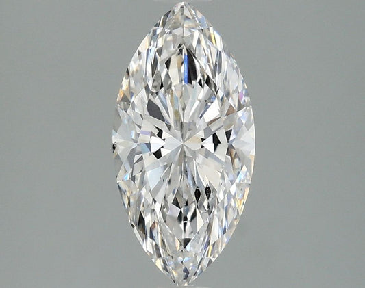 Lab-Grown Marquise Diamond - 1.46 Carats, F Color, VS2 Clarity - Certified by IGI - Report Number: LG658472394