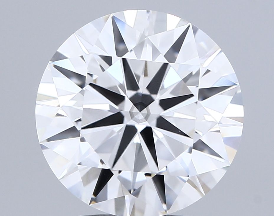 Lab-Grown Round Diamond - 5.16 Carats, F Color, VS2 Clarity - Certified by IGI - Report Number: LG670422422