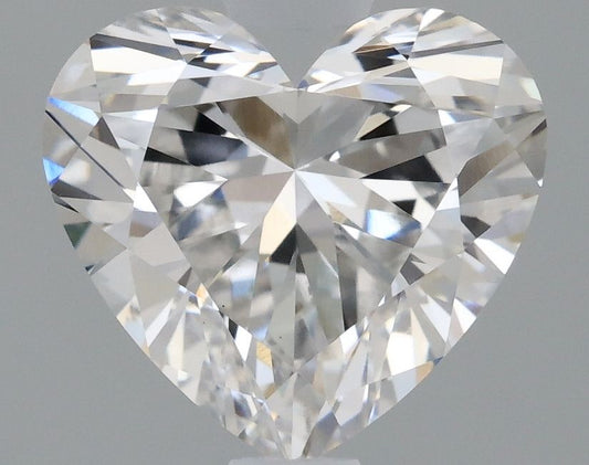 Lab-Grown Heart Diamond - 1.47 Carats, F Color, VVS2 Clarity - Certified by IGI - Report Number: LG652420331