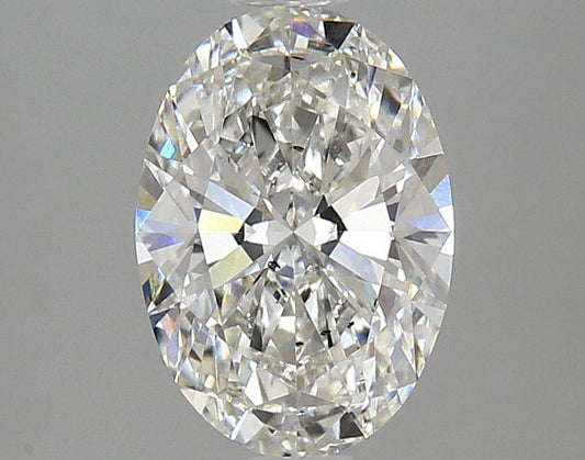 Lab-Grown Oval Diamond - 1.96 Carats, F Color, VS2 Clarity - Certified by IGI - Report Number: LG629407629