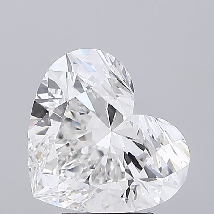 Lab-Grown Heart Diamond - 4.07 Carats, E Color, VS2 Clarity - Certified by IGI - Report Number: LG654470289
