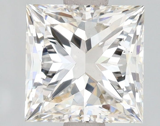 Lab-Grown Princess Diamond - 2.0 Carats, Fancy Vivid Blue Color, VS1 Clarity - Certified by IGI - Report Number: LG626429901