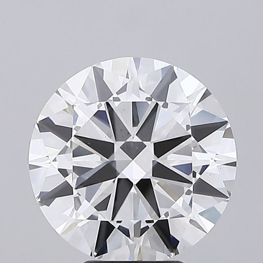 Lab-Grown Round Diamond - 6.02 Carats, E Color, VS1 Clarity - Certified by IGI - Report Number: LG683530180