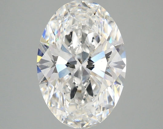 Lab-Grown Oval Diamond - 3.53 Carats, E Color, VS2 Clarity - Certified by IGI - Report Number: LG691525345