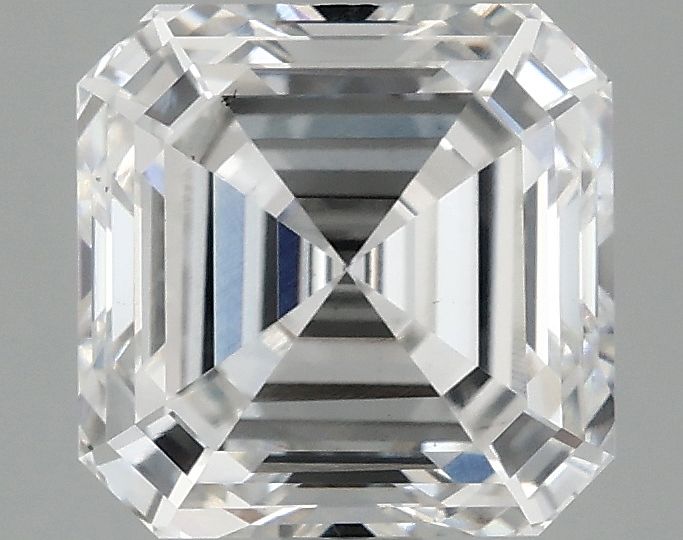 Lab-Grown Asscher Diamond - 3.1 Carats, E Color, VS2 Clarity - Certified by IGI - Report Number: LG687598609