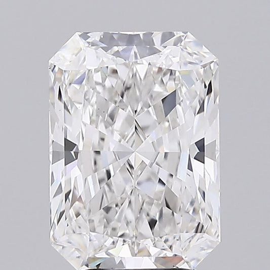Lab-Grown Radiant Diamond - 3.55 Carats, E Color, VS1 Clarity - Certified by IGI - Report Number: LG715518532