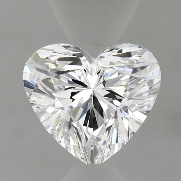 Lab-Grown Heart Diamond - 0.97 Carats, D Color, VVS2 Clarity - Certified by IGI - Report Number: LG638415531