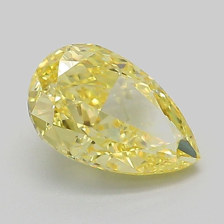 Pear 1.52ct Fancy Vivid Yellow VVS2 - Cut • IGI • LG804618262
