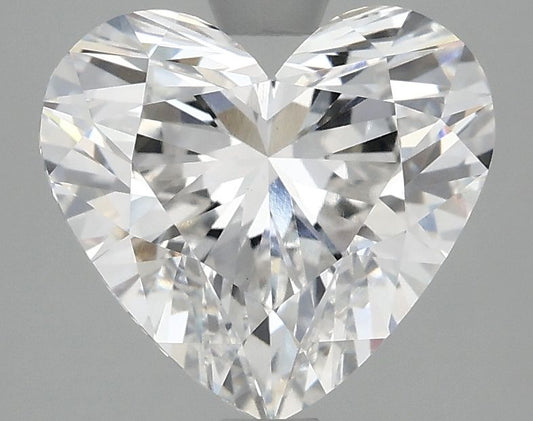 Lab-Grown Heart Diamond - 3.02 Carats, E Color, VVS2 Clarity - Certified by IGI - Report Number: LG691541444
