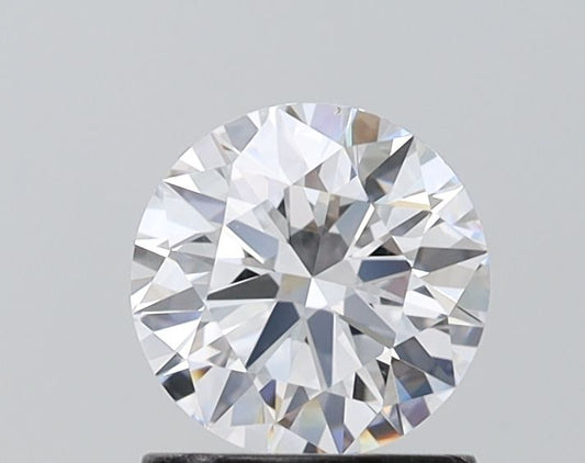 Lab-Grown Round Diamond - 0.99 Carats, D Color, VVS2 Clarity - Certified by IGI - Report Number: LG677575056