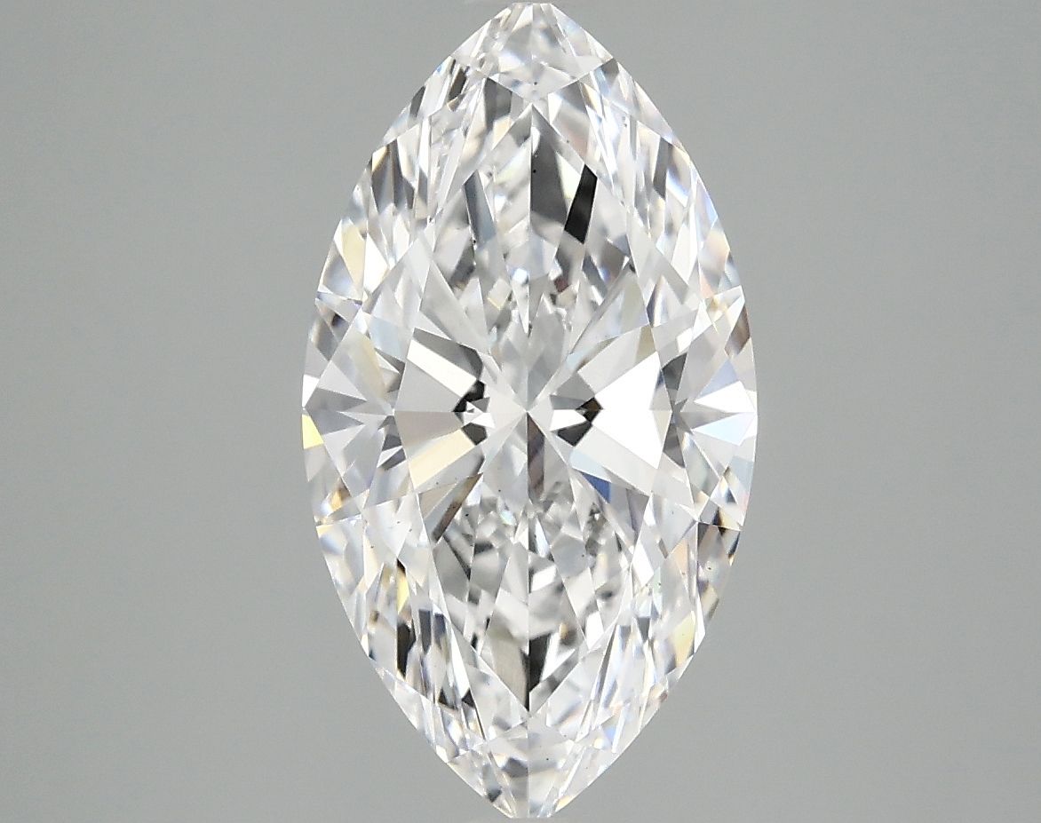 Lab-Grown Marquise Diamond - 2.97 Carats, D Color, VS2 Clarity - Certified by IGI - Report Number: LG706548183