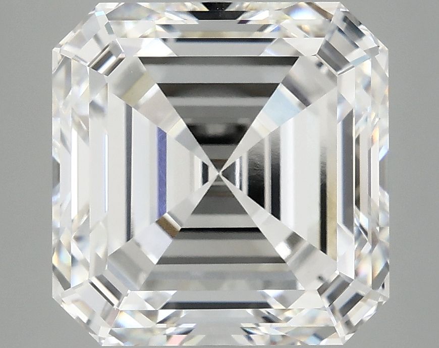Lab-Grown Asscher Diamond - 6.11 Carats, E Color, VVS2 Clarity - Certified by IGI - Report Number: LG715557686