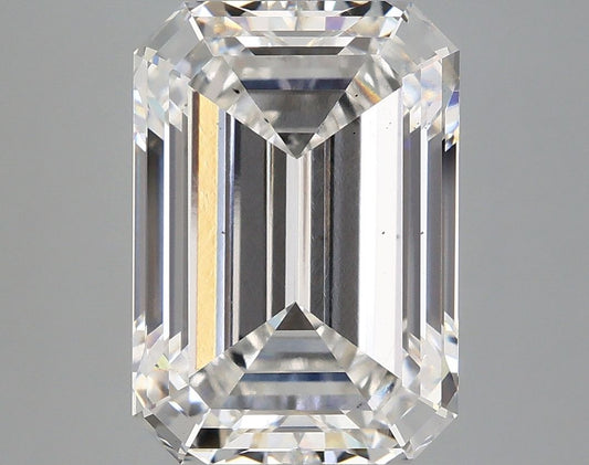 Lab-Grown Emerald Diamond - 6.05 Carats, F Color, VS2 Clarity - Certified by IGI - Report Number: LG667434342