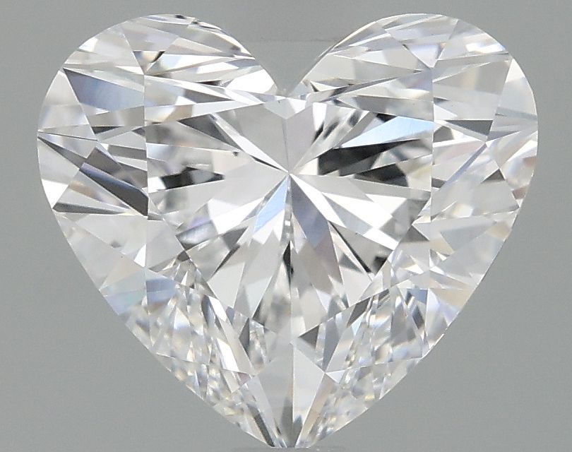 Lab-Grown Heart Diamond - 1.99 Carats, D Color, VVS2 Clarity - Certified by IGI - Report Number: LG691559869