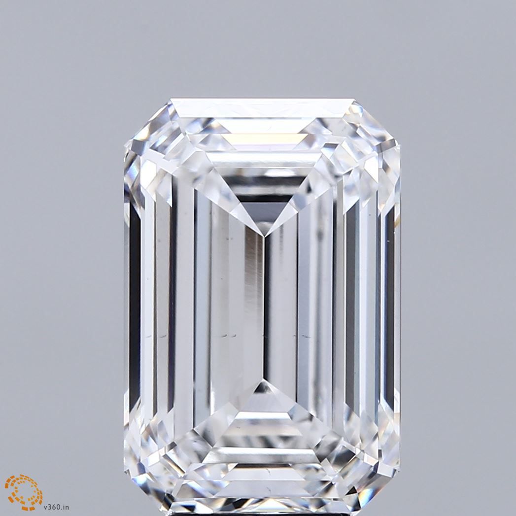 Lab-Grown Emerald Diamond - 7.06 Carats, E Color, VS1 Clarity - Certified by IGI - Report Number: LG670443273