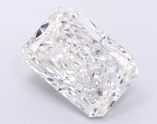 Lab-Grown Radiant Diamond - 8.05 Carats, F Color, VVS2 Clarity - Certified by IGI - Report Number: LG635498031