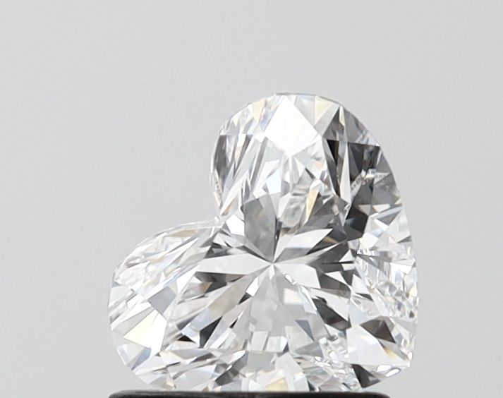 Lab-Grown Heart Diamond - 1.0 Carats, E Color, VS2 Clarity - Certified by IGI - Report Number: LG689544900