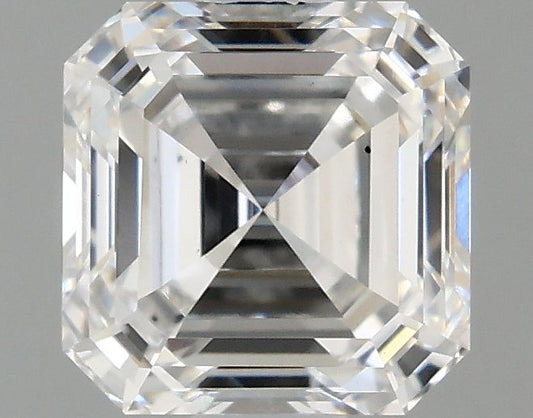 Lab-Grown Asscher Diamond - 1.01 Carats, E Color, VS2 Clarity - Certified by IGI - Report Number: LG691585359