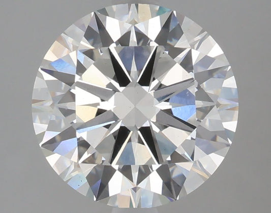 Lab-Grown Round Diamond - 3.05 Carats, Fancy Pink Color, VS1 Clarity - Certified by IGI - Report Number: LG681534562