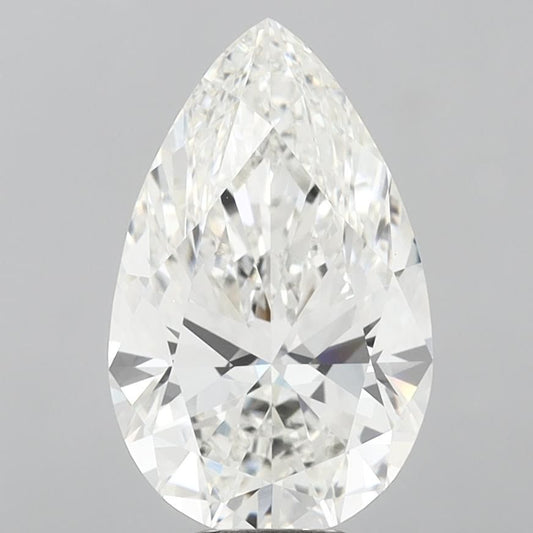 Lab-Grown Pear Diamond - 8.01 Carats, F Color, VVS2 Clarity - Certified by IGI - Report Number: LG691512559