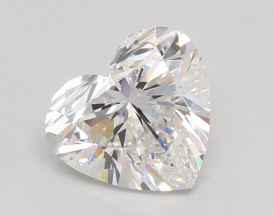 Lab-Grown Heart Diamond - 6.08 Carats, E Color, VS1 Clarity - Certified by IGI - Report Number: LG693537490