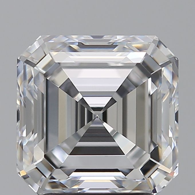 Lab-Grown Asscher Diamond - 3.09 Carats, D Color, VVS2 Clarity - Certified by IGI - Report Number: LG685521922