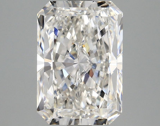 Lab-Grown Radiant Diamond - 3.04 Carats, F Color, VVS2 Clarity - Certified by IGI - Report Number: LG665454713
